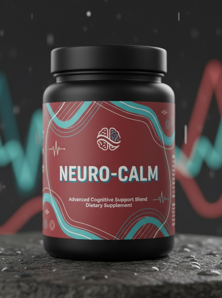 NEURO-CALM package on a clean dark background